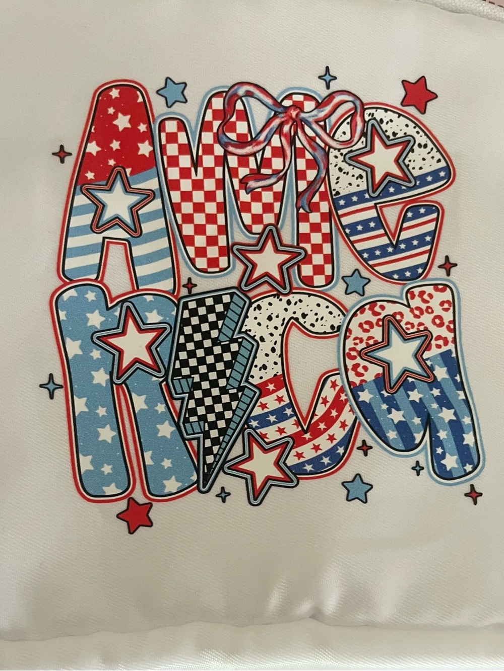 Michaels Red White and Blue Mini Bag Graphic Design